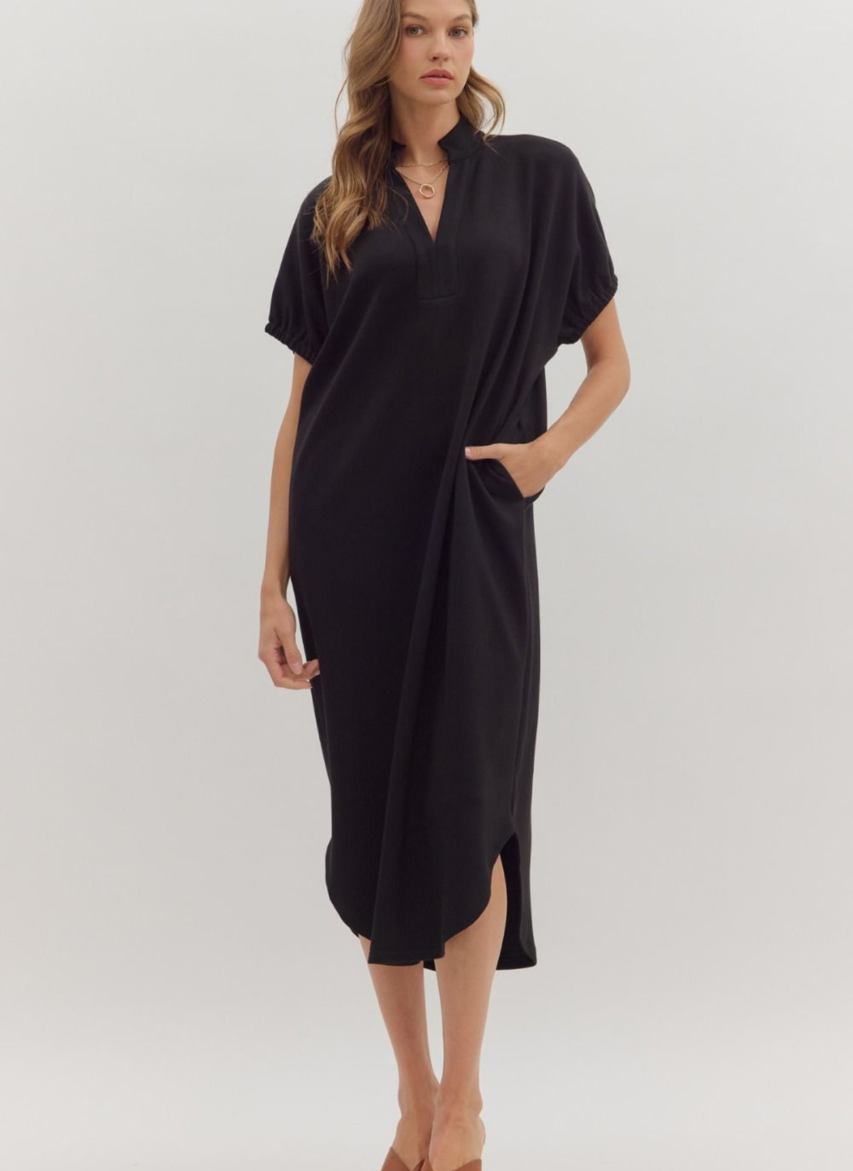 Relax and Repeat Midi Dress