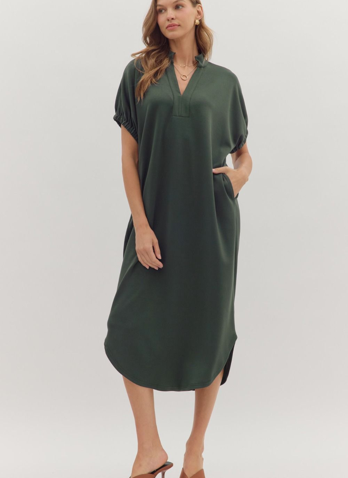 Relax and Repeat Midi Dress