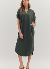 Relax and Repeat Midi Dress