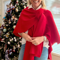 Pull Through Wrap w/Fox Trim