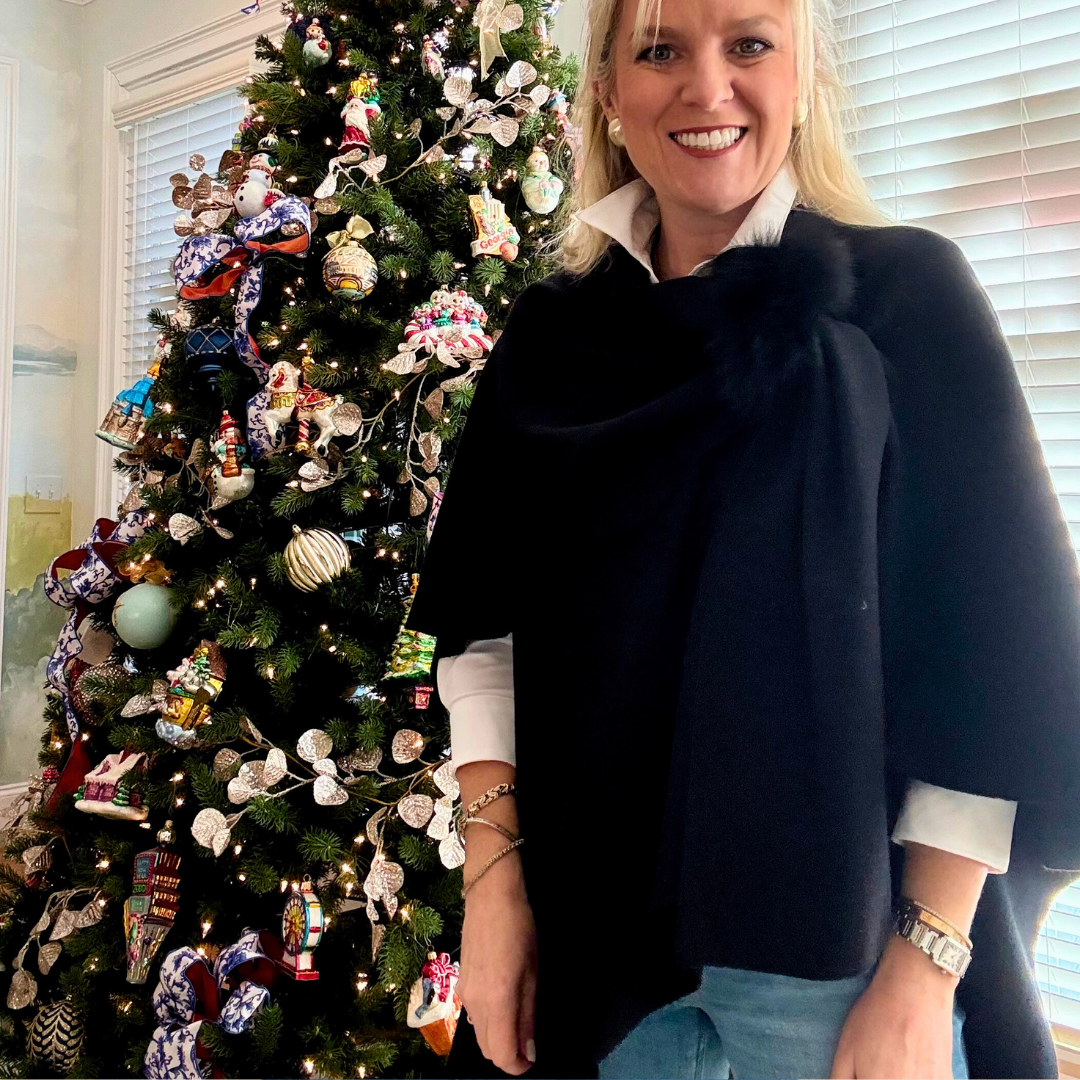 Pull Through Wrap w/Fox Trim