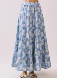 Florence Floral Midi Skirt