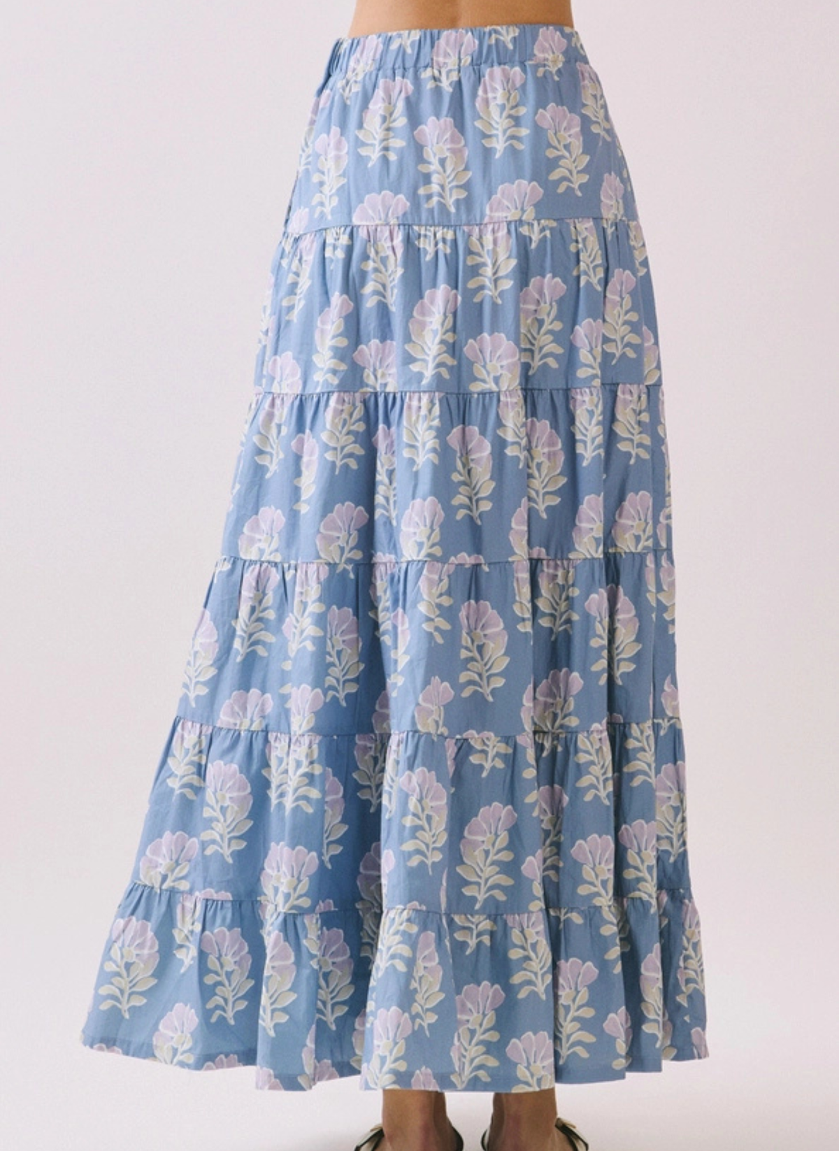 Florence Floral Midi Skirt