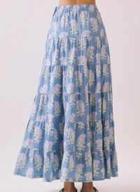 Florence Floral Midi Skirt