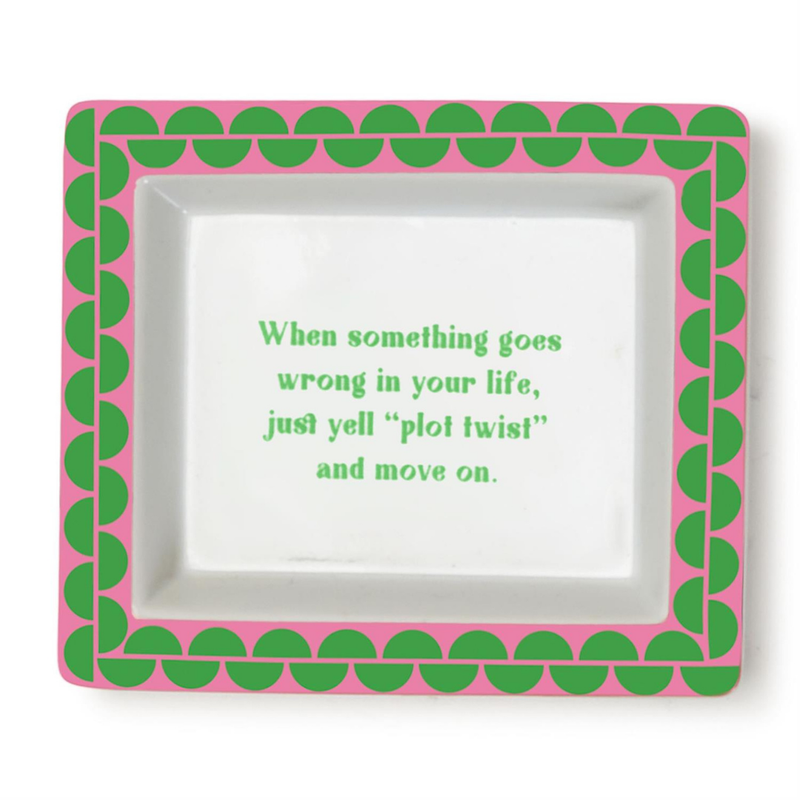 Sassy Wise Sayings Tray