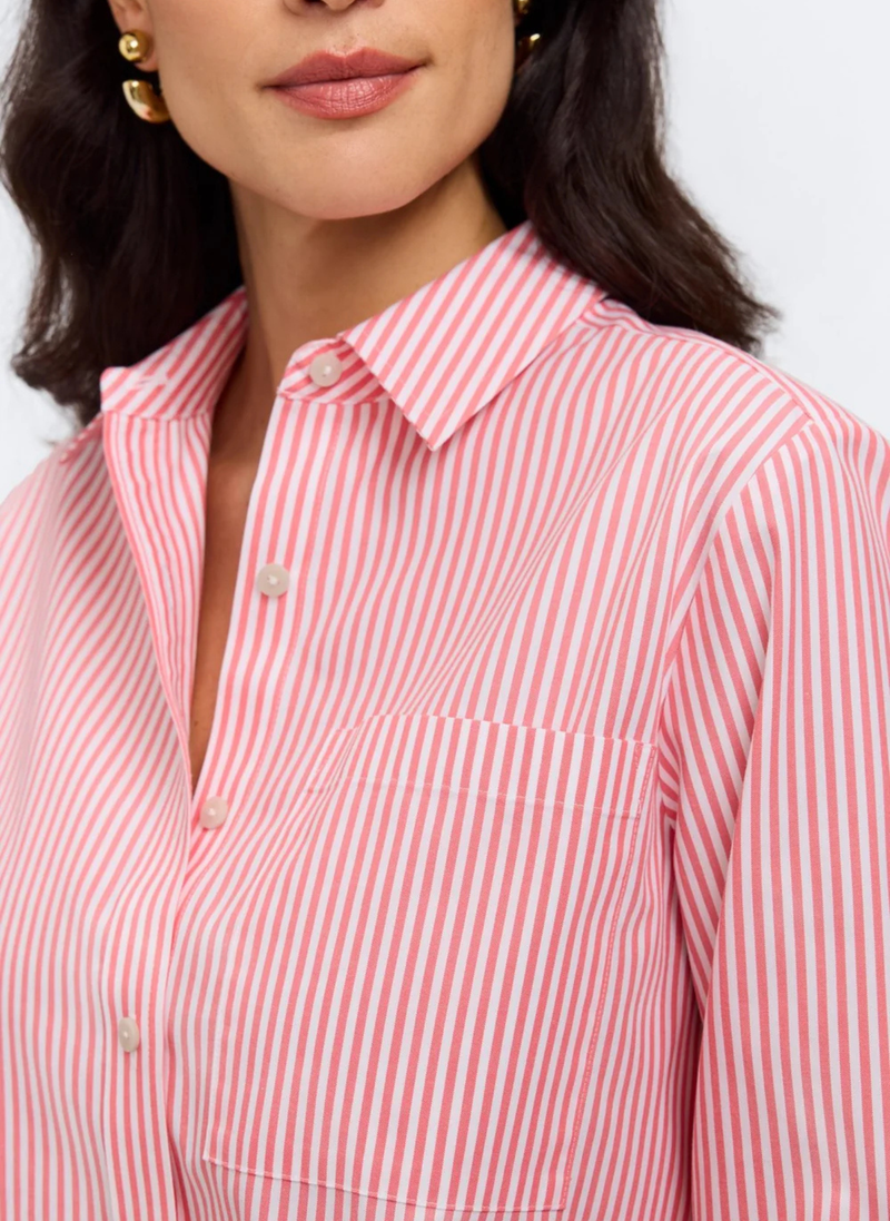 Jodie Pinpoint Stripe Shirt