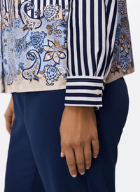 Jodie Stripe + Paisley Top