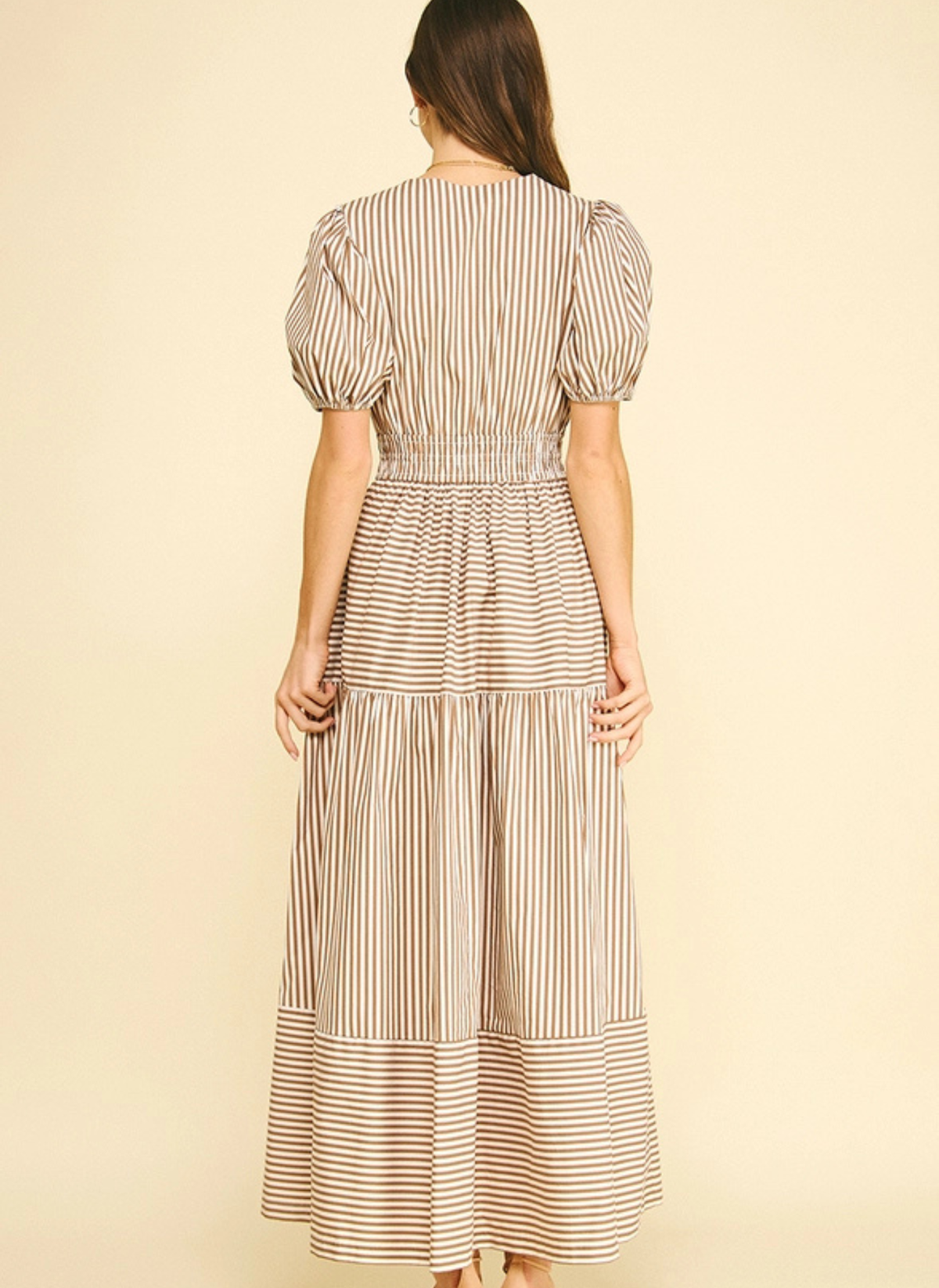 Mixed Harmony Stripe Dress