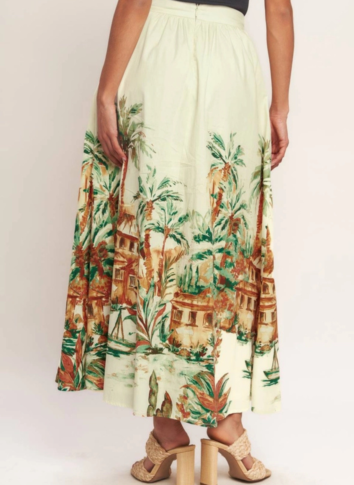 Time to Getaway Midi Skirt