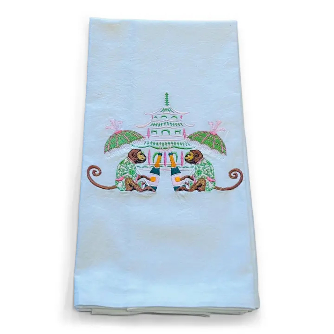 White Cotton Tea Towel