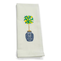 White Cotton Tea Towel