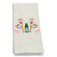 White Cotton Tea Towel
