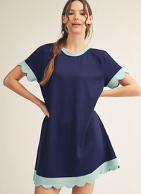 Cameron Scalloped Dress