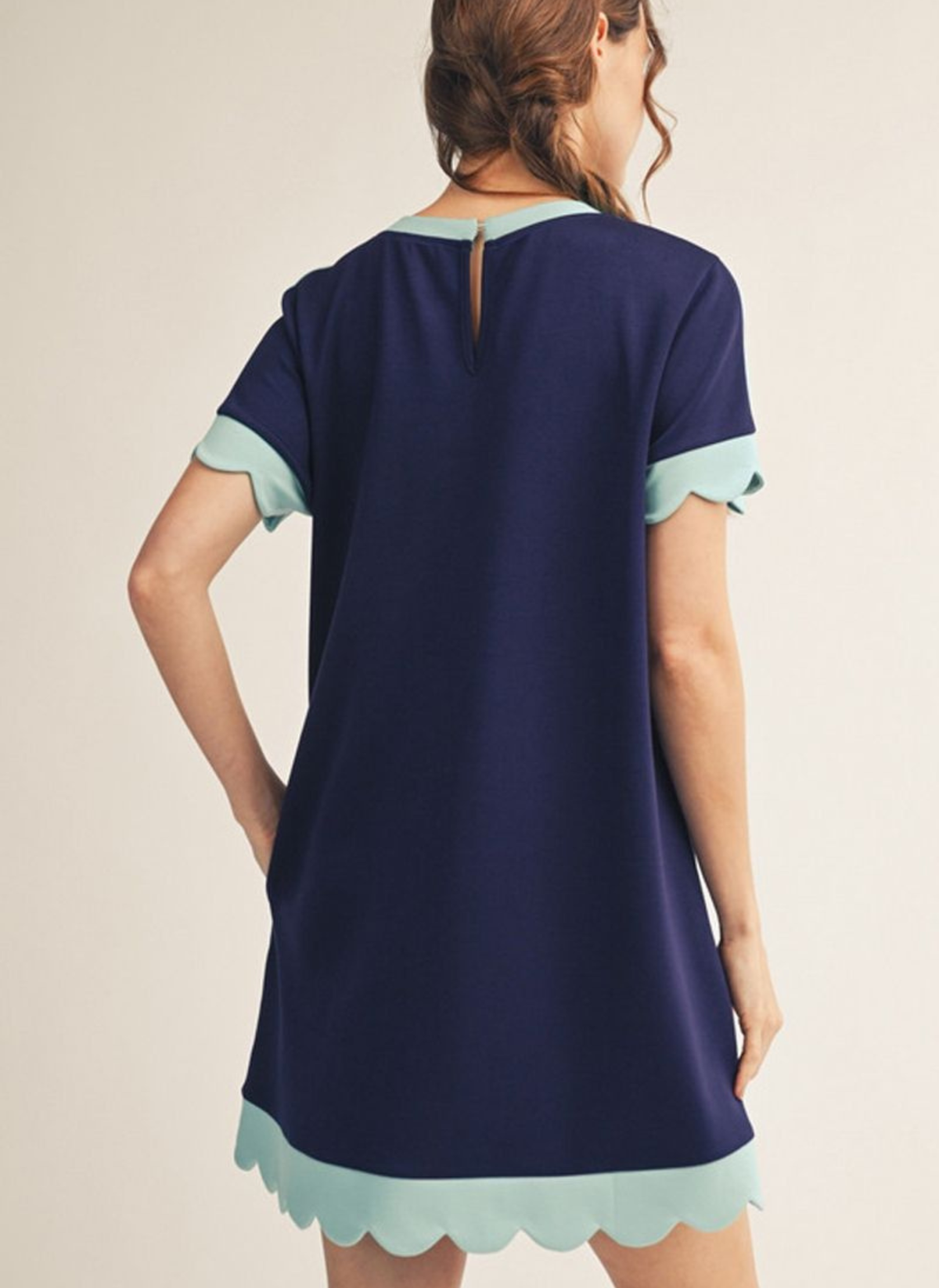 Cameron Scalloped Dress