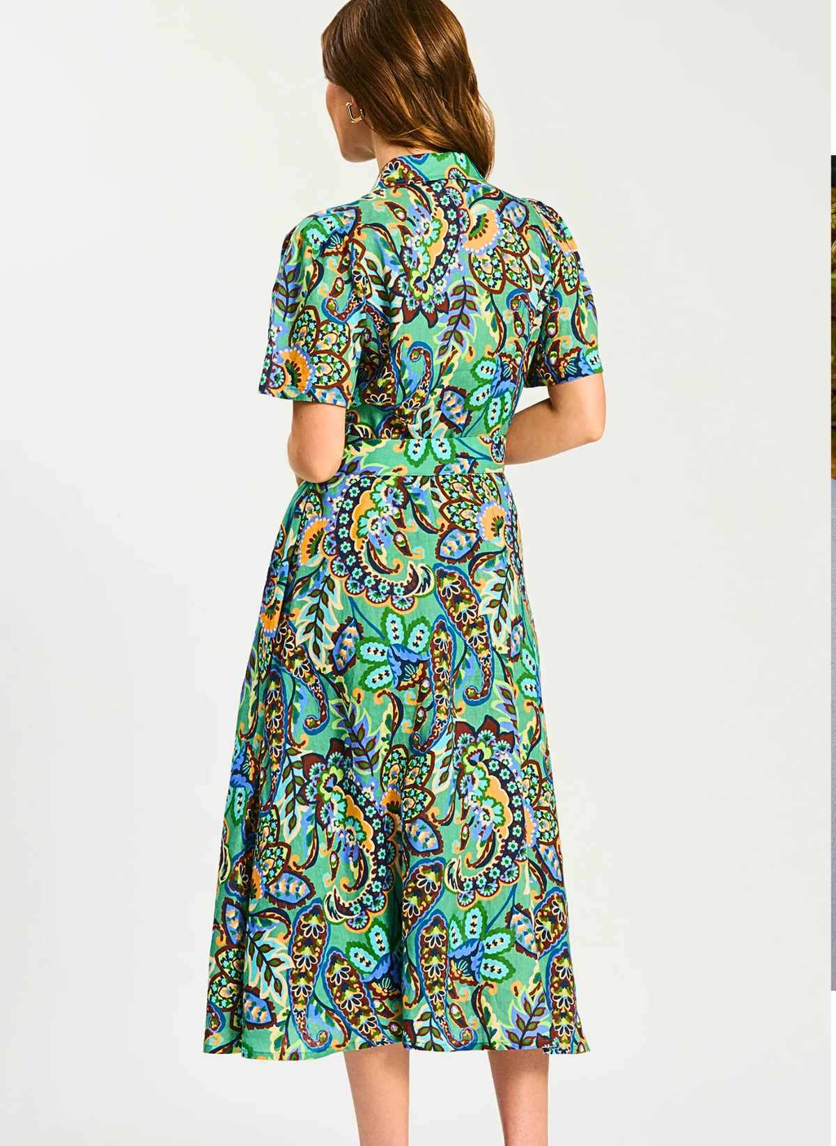 Asha Midi Dress - Fiesta Paisley