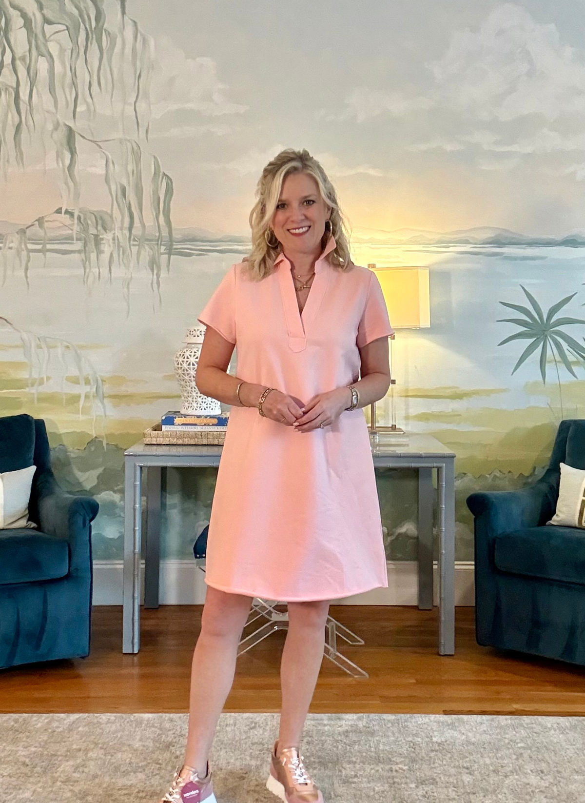 Soft Jersey Mini Dress