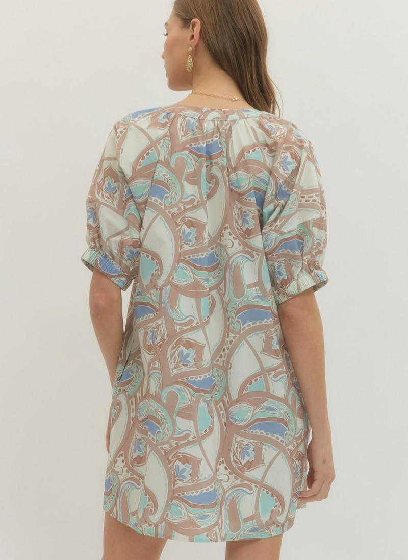 Stained Glass Motif Dress