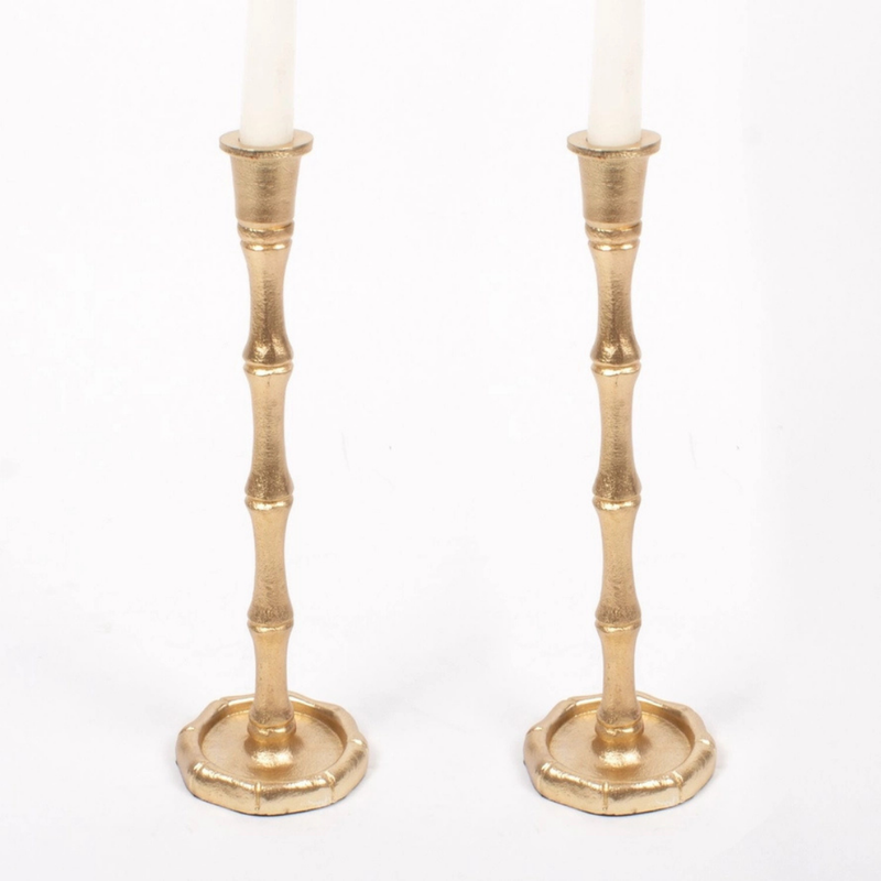 Bamboo Style Candleholder