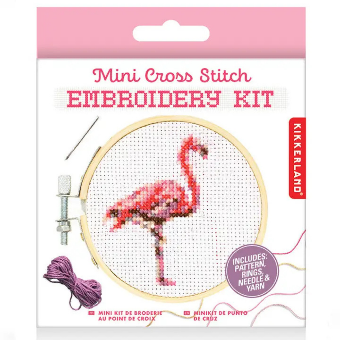 Mini Cross Stitch Embroidery Kit