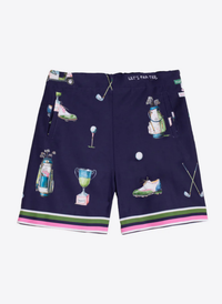 Golf- Print Shorts