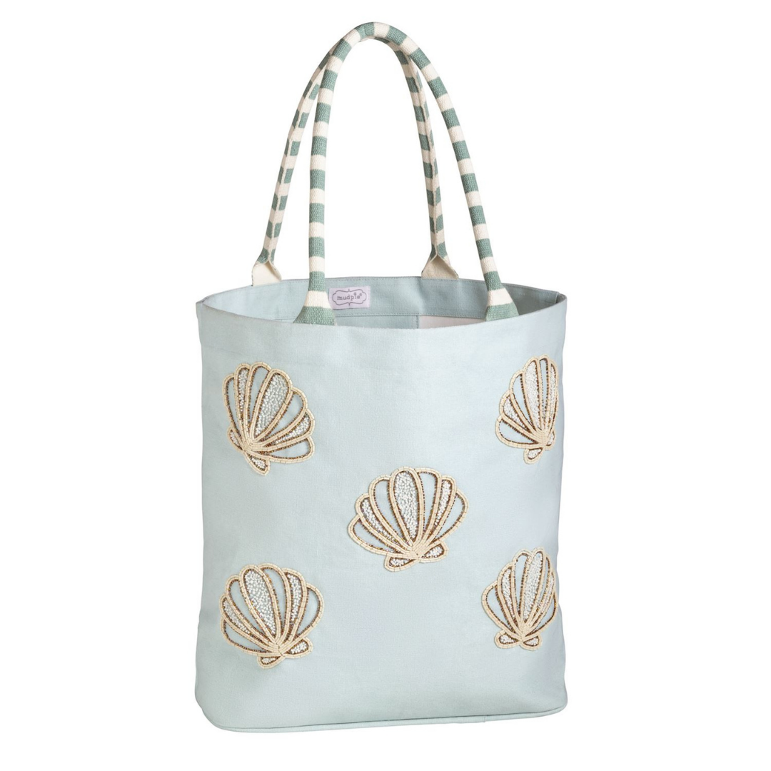 Coastal Bead Luxe Tote Bag
