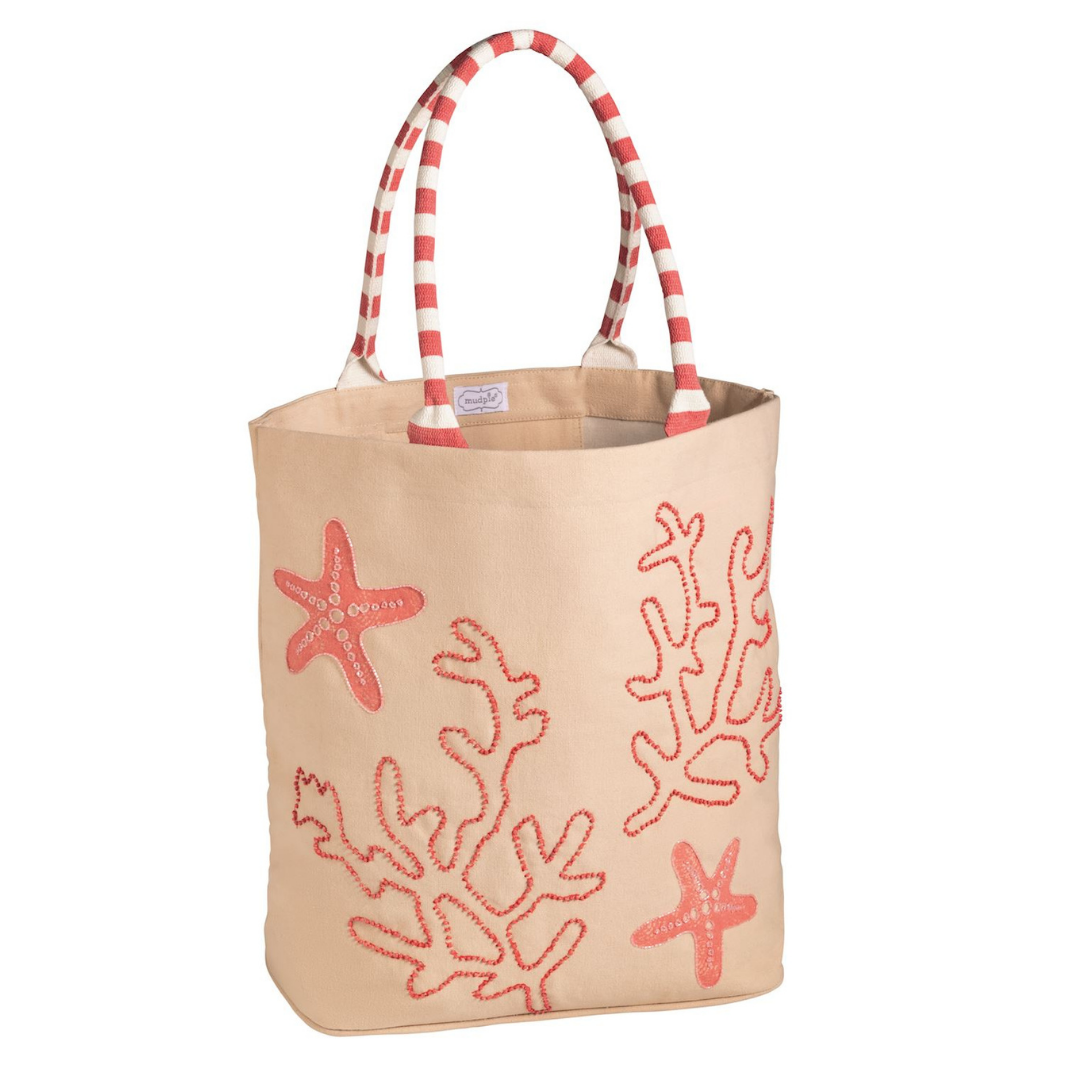 Coastal Bead Luxe Tote Bag