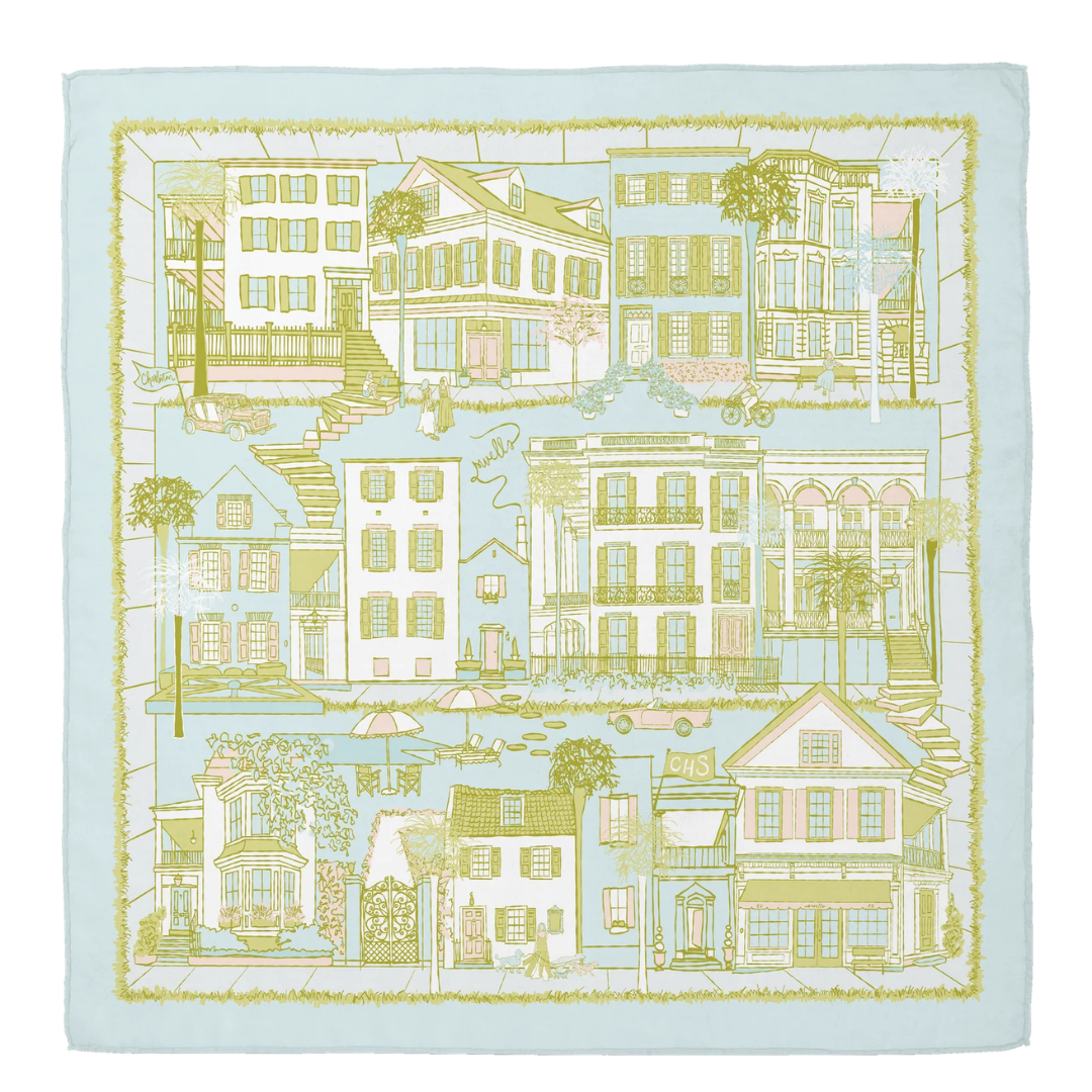 Printed Satin Scarf