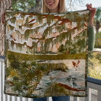 Printed Satin Scarf
