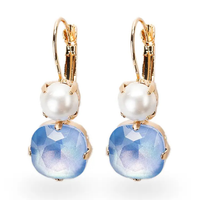 Jayne Crystal Wire Earring
