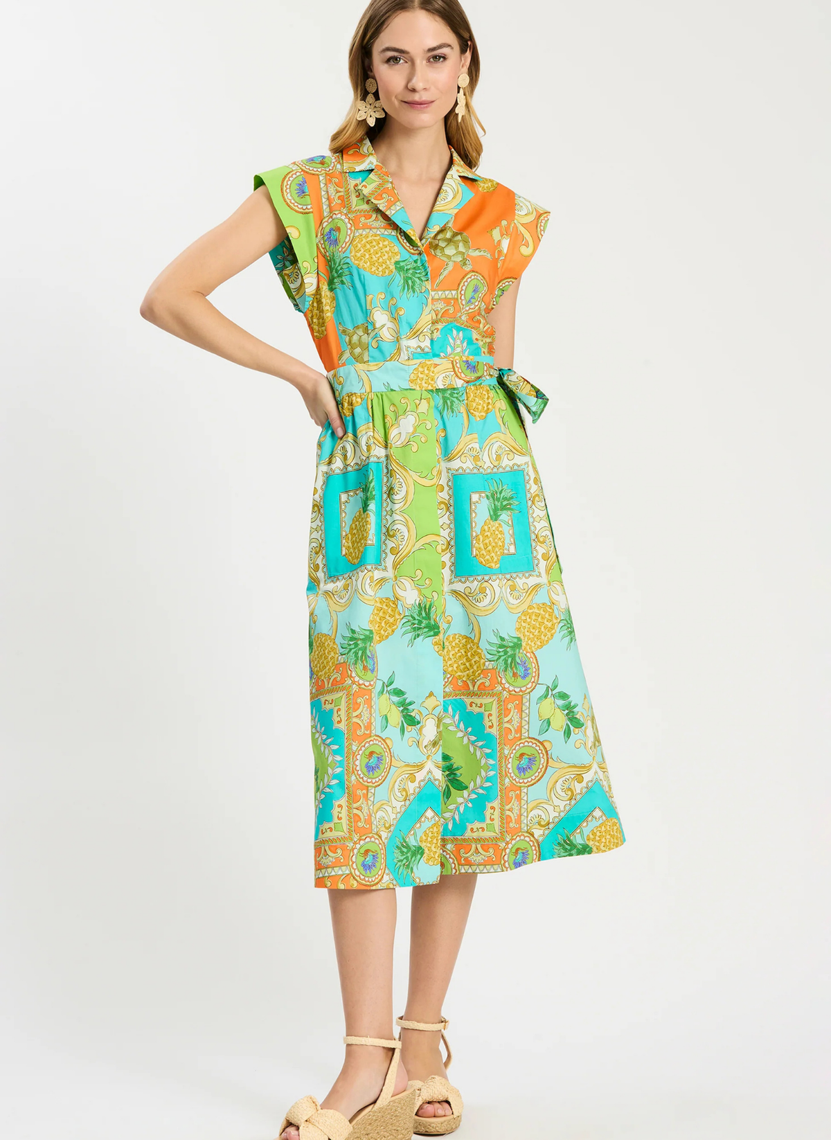 Paige Positano Shirt Dress