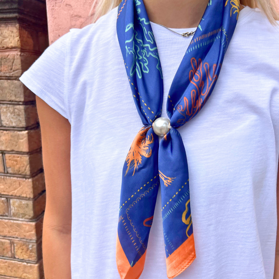Ready to Wear Scarf w/ Ring