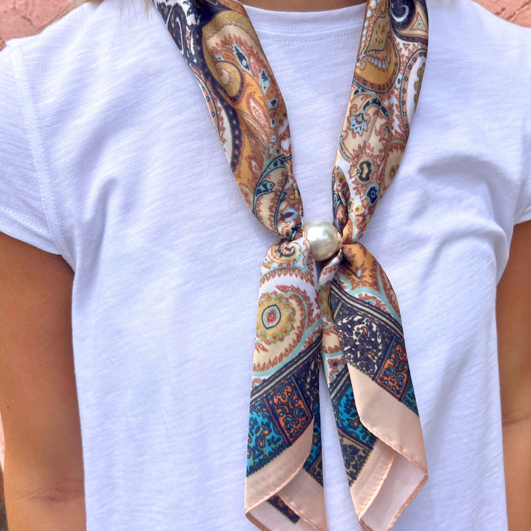 Ready to Wear Scarf w/ Ring