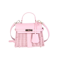 Celine Wicker Handbag
