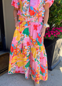 Aerin Smocked Maxi Skirt