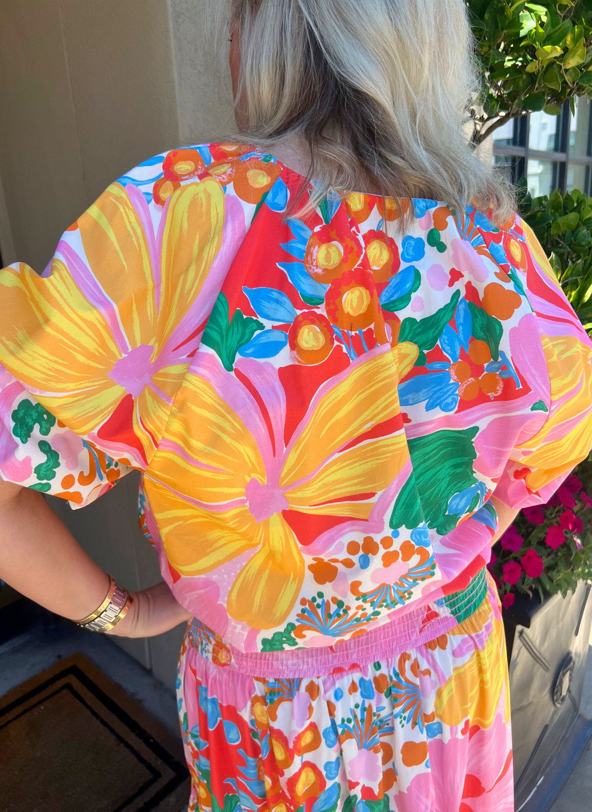 Tatum Bubble Hem Top