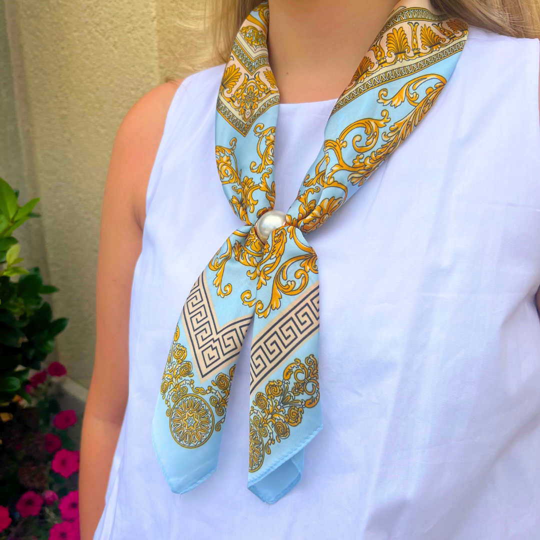 Ready to Wear Scarf w/ Ring