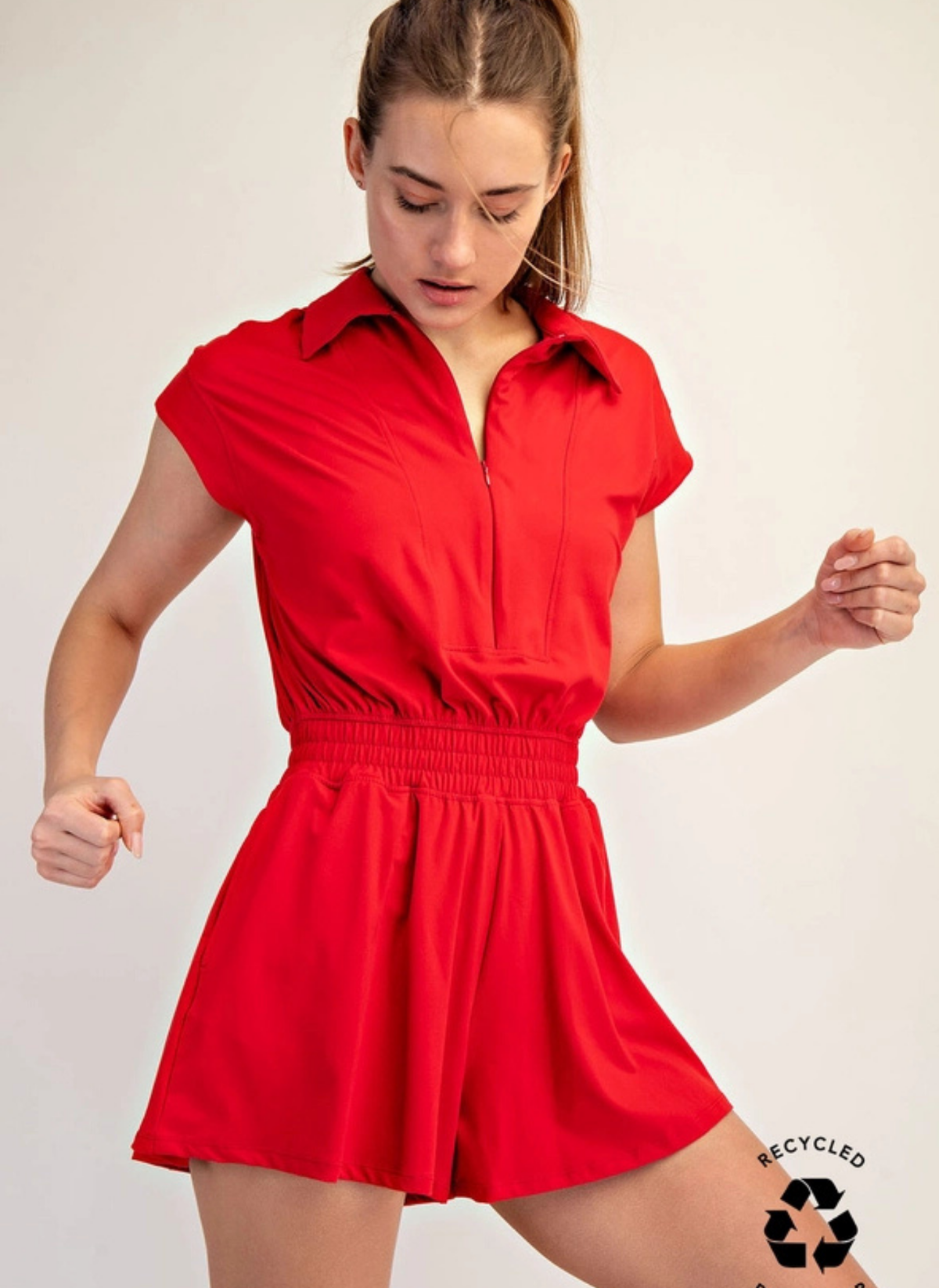 Butter Soft Collar Romper