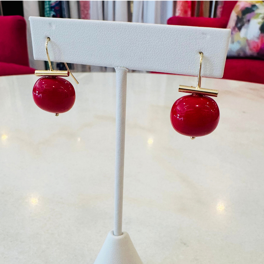 It Girl Chunky Pearl Dangle Earrings