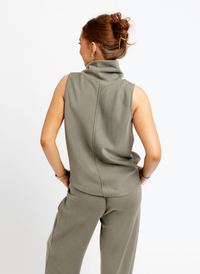 Scuba Mock Neck + Lounge Pant Set