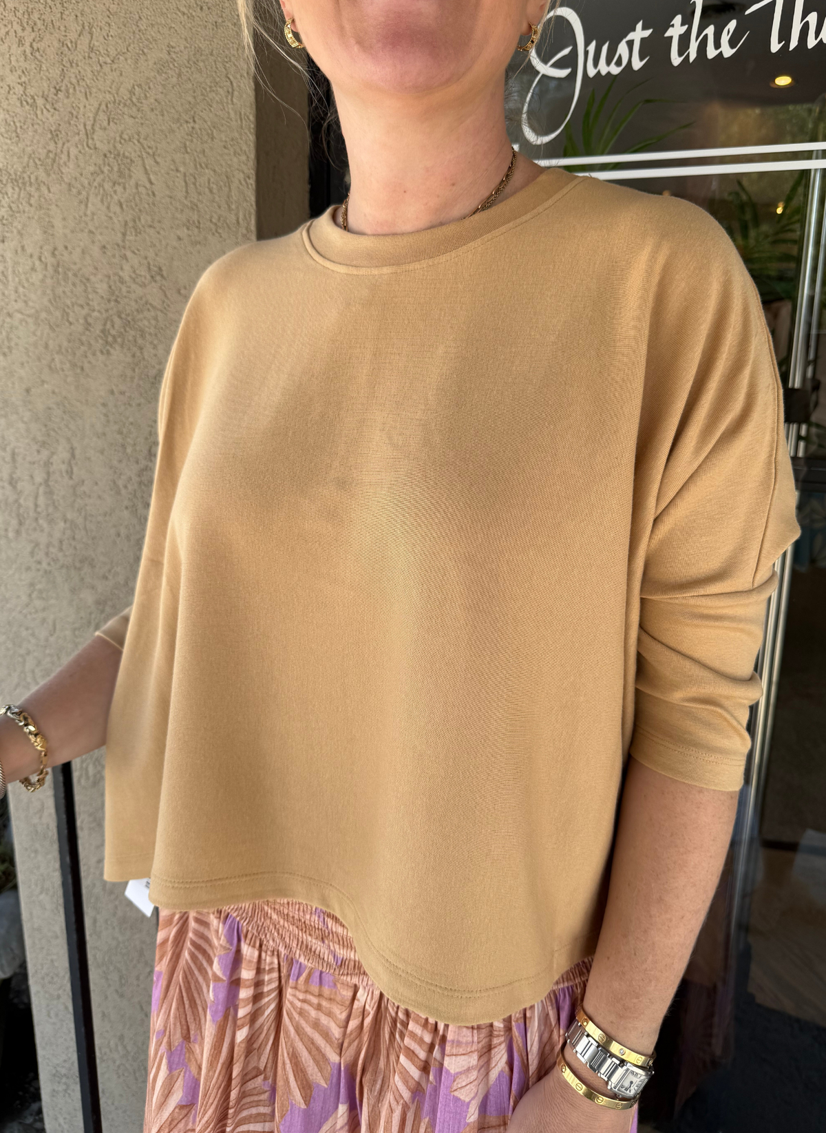 Tracy 3/4 Sleeve Tee