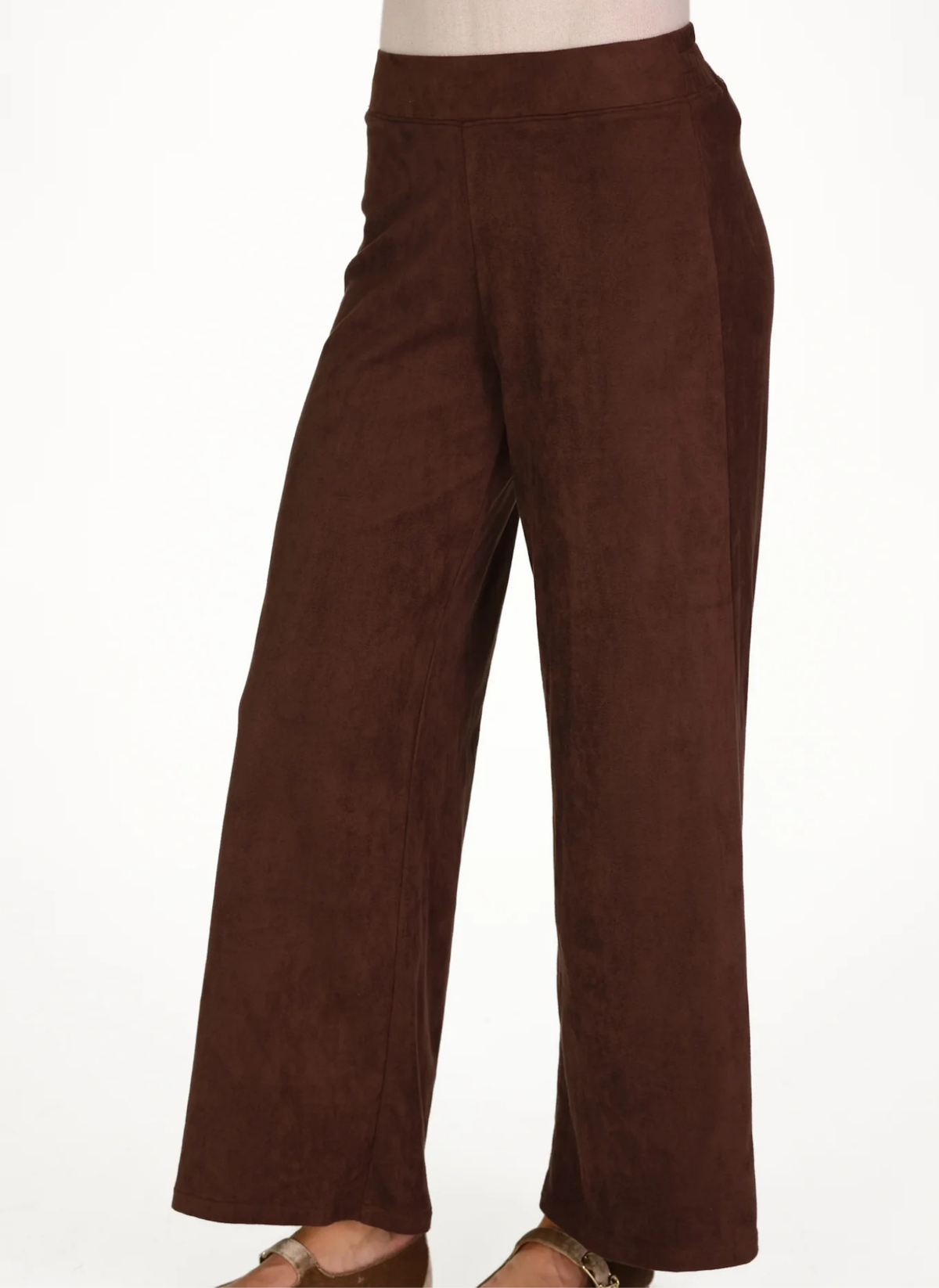 Sasha Suede Pant - Chicory