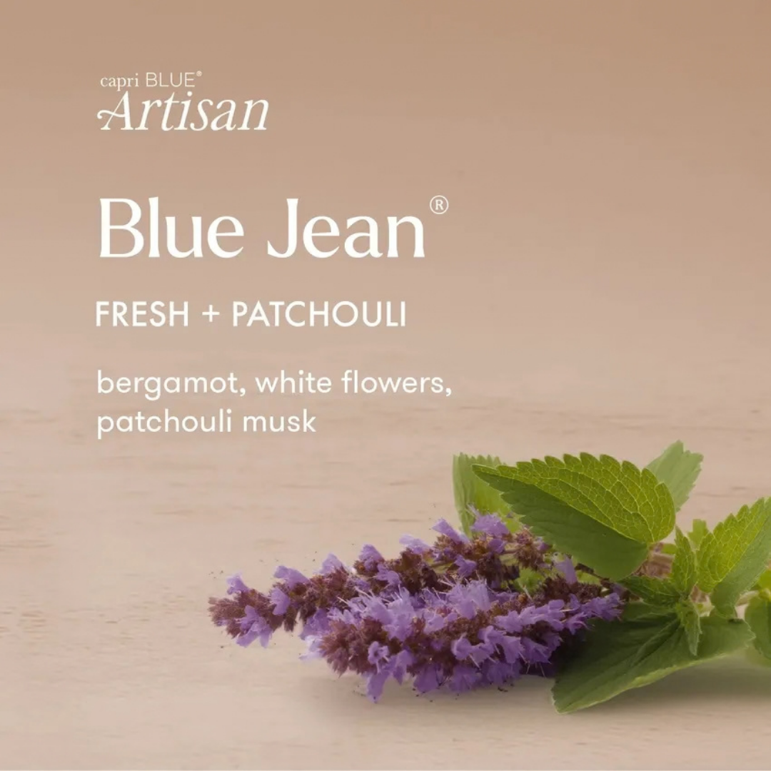 Blue Jean Terrazza Velluto Boxed Tumbler Candle