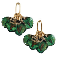 Feather Tassel Earrings