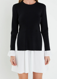 Poppy Layered Combo Dress