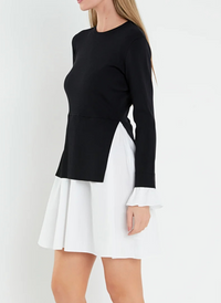 Poppy Layered Combo Dress
