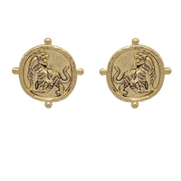 Coin Gameday Stud Earrings