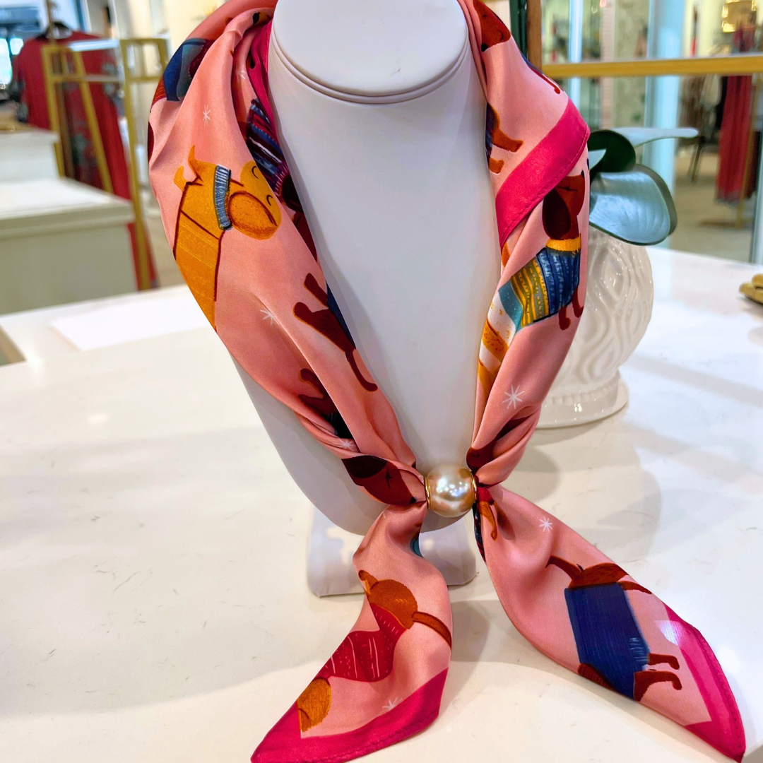 Ready to Wear Scarf w/ Ring