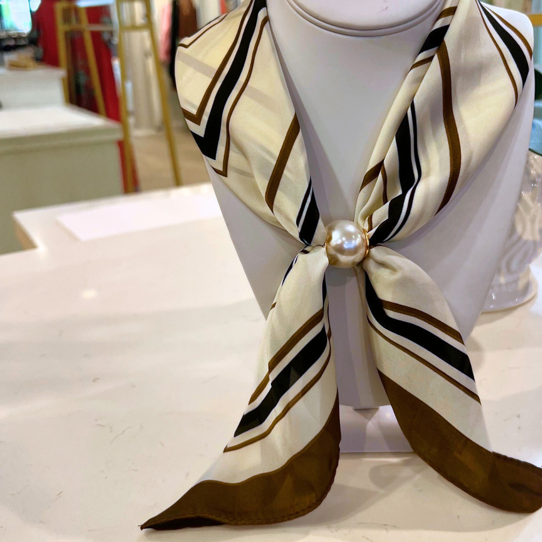 Ready to Wear Scarf w/ Ring