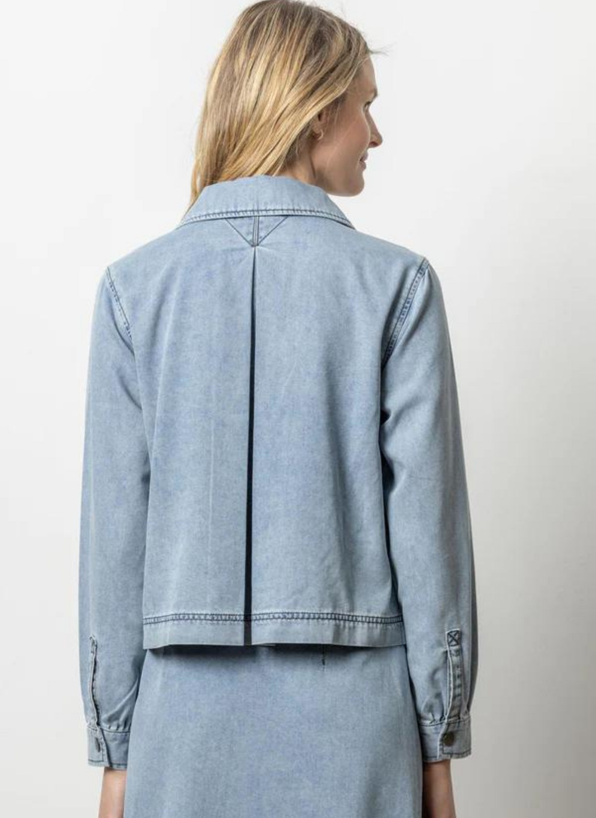 Denim Collared Shirt – Just the Thing Denim Collared Shirt – Just the Thing