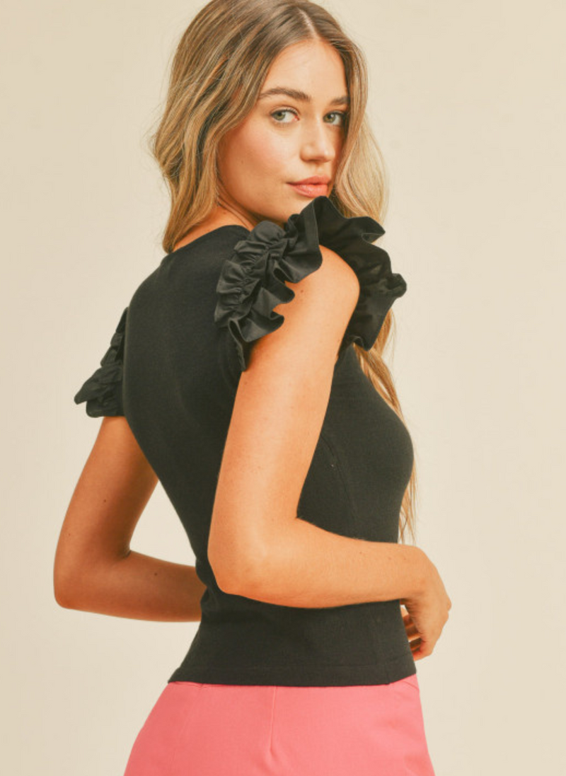 Randi Ruffled Top